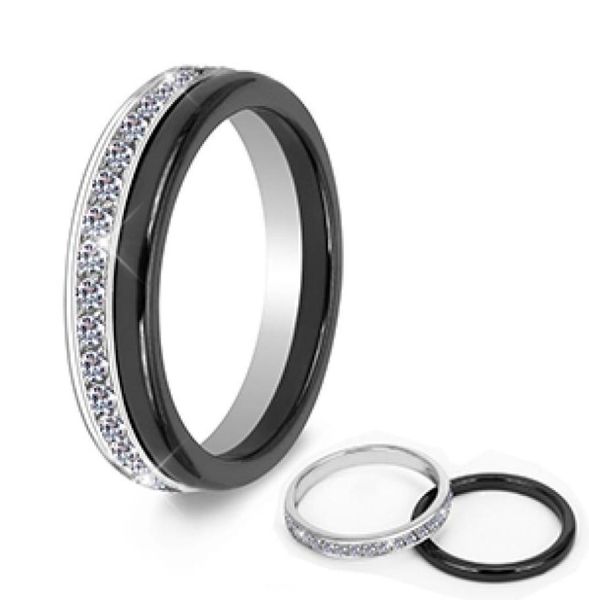 2pcsset classic black ceramic ring beautiful scratch proof healthy material jewelry for women with bling crystal fashion ring3582534, Slivery;golden
2pcsset classic black ceramic ring beautiful scratch proof healthy material jewelry for women with bling crystal fashion ring3582534, Slivery;golden