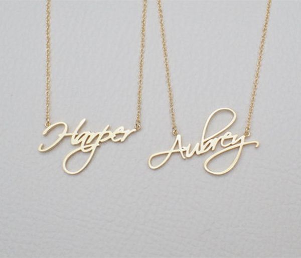 name necklace personalized gift customized pendant cursive handwriting stainless steel chain custom women fashion jewelry 2018 x918528986, Silver
name necklace personalized gift customized pendant cursive handwriting stainless steel chain custom women fashion jewelry 2018 x918528986, Silver