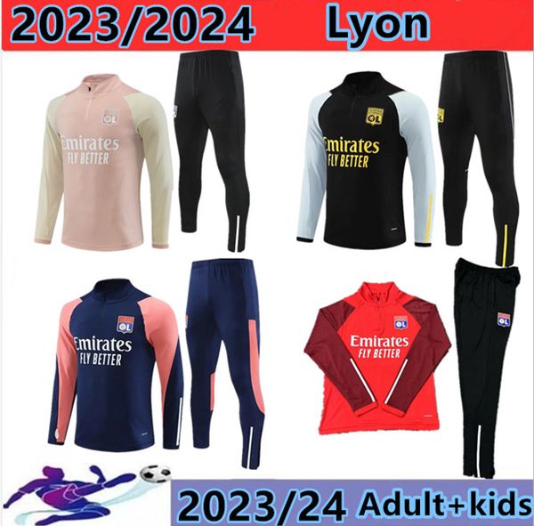 23/24 lyon soccer tracksuit survetement 2023/2304 lyonnais l.paqueta ol aouar football training suit jogging sets kids 10/18 adult, Black
23/24 lyon soccer tracksuit survetement 2023/2304 lyonnais l.paqueta ol aouar football training suit jogging sets kids 10/18 adult, Black