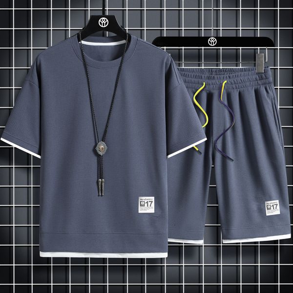 men's tracksuits 2023 sport t shirt suits tees mens shorts 2 piece matching sets outfit clothes for men tshirts tracksuit sweatshirts 2, Gray
men's tracksuits 2023 sport t shirt suits tees mens shorts 2 piece matching sets outfit clothes for men tshirts tracksuit sweatshirts 2, Gray