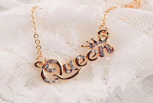 american european fashion silver gold diamond necklace women grils crystal crown queen letters necklaces jewelry whole1079768
american european fashion silver gold diamond necklace women grils crystal crown queen letters necklaces jewelry whole1079768