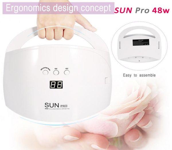 48w sun pro nail dryer manicure lamp portable uv led nail lamp gel polish curing lamp with bottom 30s60s timer lcd display5147028
48w sun pro nail dryer manicure lamp portable uv led nail lamp gel polish curing lamp with bottom 30s60s timer lcd display5147028