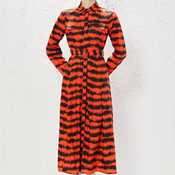 red striped dress for wowmen 2023 new long sleeve turn down collar fashion dresses ladies elegant shirt maxi dress, Black;gray
red striped dress for wowmen 2023 new long sleeve turn down collar fashion dresses ladies elegant shirt maxi dress, Black;gray