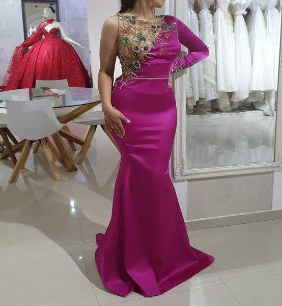 2021 arabic aso ebi luxurious beaded crystals prom dresses sheer neck mermaid evening formal party second reception gowns dress zj8272471, Black
2021 arabic aso ebi luxurious beaded crystals prom dresses sheer neck mermaid evening formal party second reception gowns dress zj8272471, Black