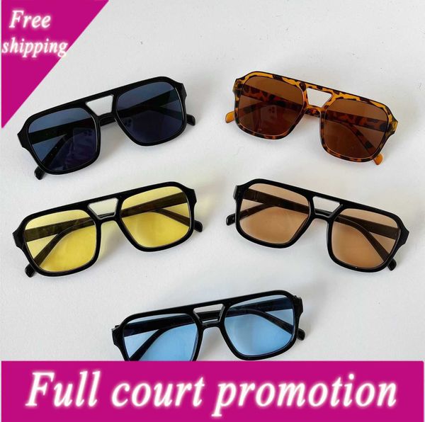 special wholesale vintage designer brand sunglasses women new double beam square sunglass pilot large frame trend color shades fashion, White;black
special wholesale vintage designer brand sunglasses women new double beam square sunglass pilot large frame trend color shades fashion, White;black