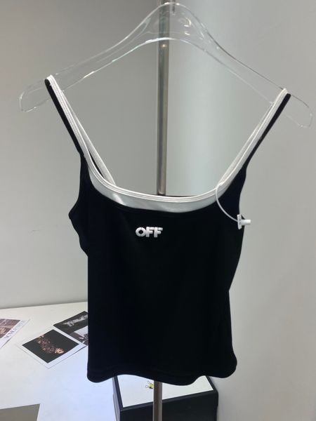women's tanks camis strap off printed thread elastic fit fake two piece sleeveless tank t shirt 230715, White
women's tanks camis strap off printed thread elastic fit fake two piece sleeveless tank t shirt 230715, White