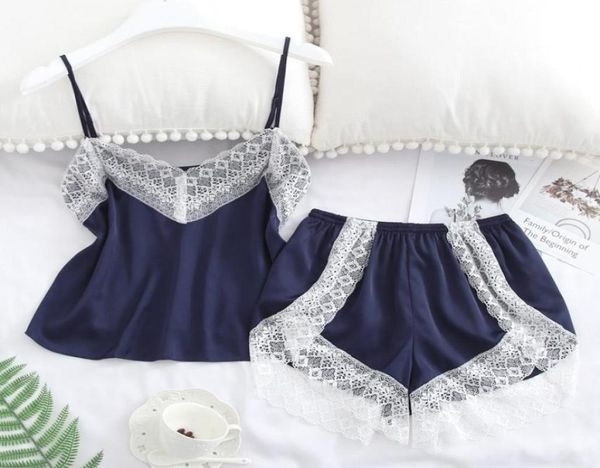 women sleepwear silk bow loose sleeveless woman underwear lace pajamas set suspenders shirts shorts sets erotic lingerie dres3688219, Black;red
women sleepwear silk bow loose sleeveless woman underwear lace pajamas set suspenders shirts shorts sets erotic lingerie dres3688219, Black;red