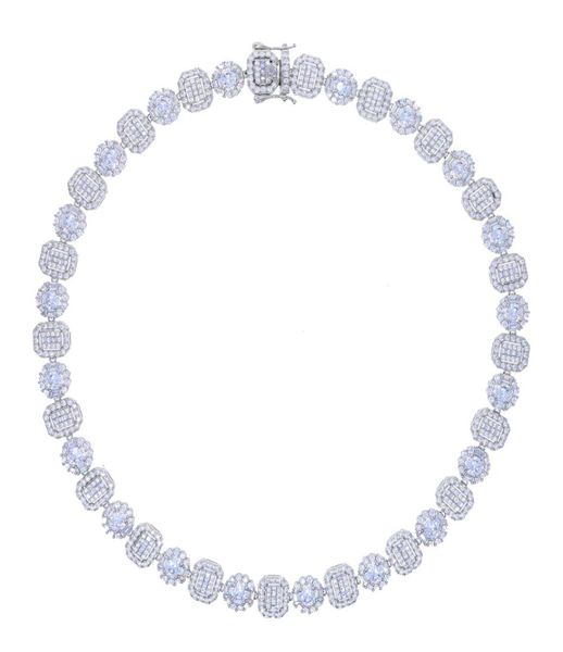 41cm goth chains tennis necklace zirconia stones chain necklaces for women engagement wedding party choker jewelry accessory hallo8775535, Silver
41cm goth chains tennis necklace zirconia stones chain necklaces for women engagement wedding party choker jewelry accessory hallo8775535, Silver