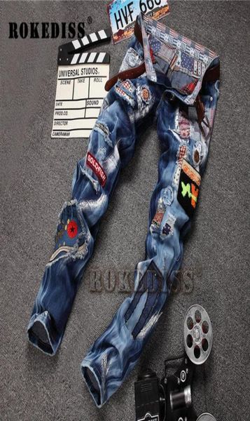 men039s jeans micro post slim men pants patch punk stylish trousers fake designer clothes pantalones vaqueros hombre b1139348595, Blue
men039s jeans micro post slim men pants patch punk stylish trousers fake designer clothes pantalones vaqueros hombre b1139348595, Blue