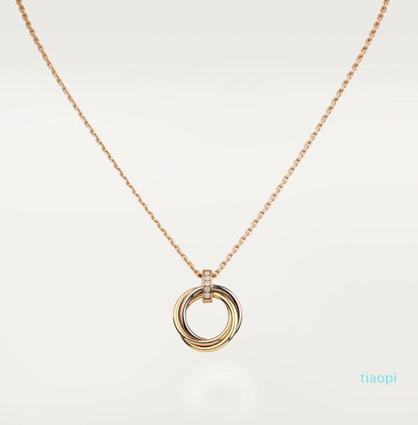2022 new fashion classic design cubic zirconia triple trinity necklace pendant women girls titanium steel wedding designer jewelry7606800, Silver
2022 new fashion classic design cubic zirconia triple trinity necklace pendant women girls titanium steel wedding designer jewelry7606800, Silver