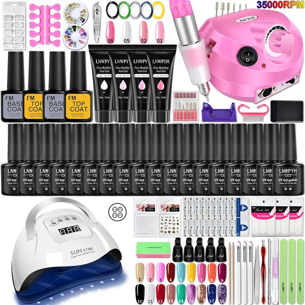 nail manicure set manicure set gel nail polish set nail kit complete set all for manicure semi permanent varnish kit gel polish set with uv
nail manicure set manicure set gel nail polish set nail kit complete set all for manicure semi permanent varnish kit gel polish set with uv