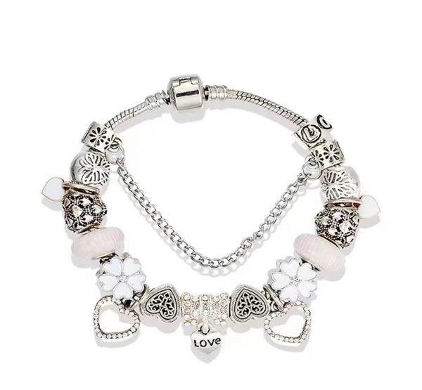 charm bracelet heart diamond beads charms love pendant fit for 925 silver chain diy accessories bangle with nylon bag or box as gift6780586, Golden;silver
charm bracelet heart diamond beads charms love pendant fit for 925 silver chain diy accessories bangle with nylon bag or box as gift6780586, Golden;silver