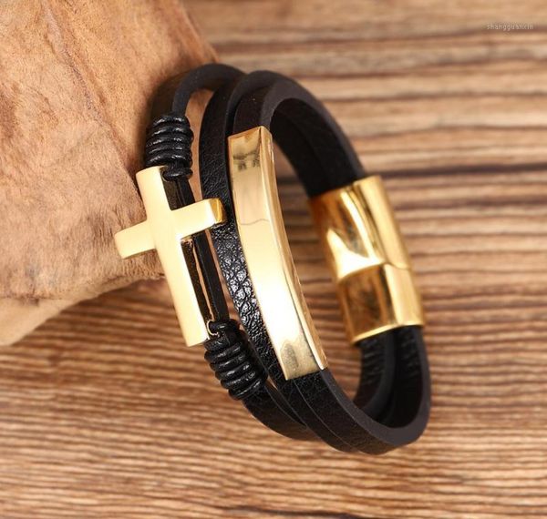 punk fashion bangles black cross initial stainless steel woven handmade leather bracelet charms golden mens letter jewelry16599372, Golden;silver
punk fashion bangles black cross initial stainless steel woven handmade leather bracelet charms golden mens letter jewelry16599372, Golden;silver