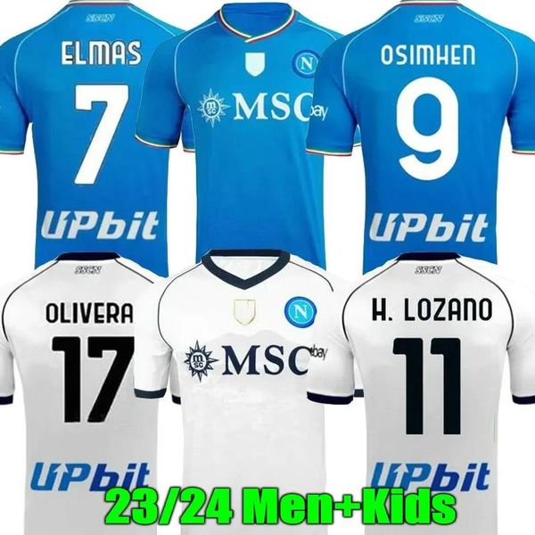 23 24 napoli soccer jerseys maglia naples zielinski anguissa olivera kvaratskhelia kids football shirt osimhen fabian lozano ssc napoli mail, Black;yellow
23 24 napoli soccer jerseys maglia naples zielinski anguissa olivera kvaratskhelia kids football shirt osimhen fabian lozano ssc napoli mail, Black;yellow