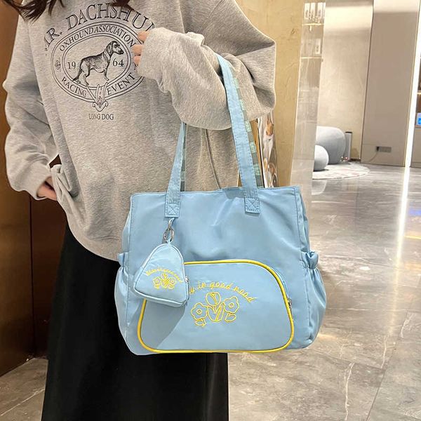 large capacity canvas bag for women new girl cute embroidery tote bag for student commuting shoulder bag
large capacity canvas bag for women new girl cute embroidery tote bag for student commuting shoulder bag