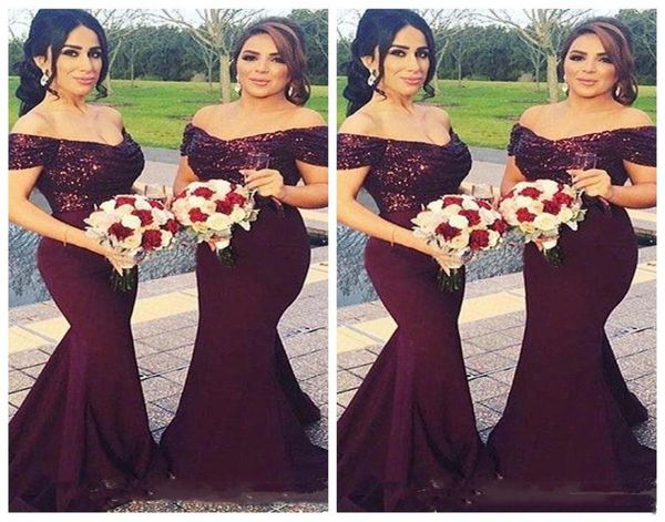 2019 burgundy sequins bridesmaid dresses off the shoulder african custom online maid of honor gowns vestidos mujer guest forma8562641, White;pink
2019 burgundy sequins bridesmaid dresses off the shoulder african custom online maid of honor gowns vestidos mujer guest forma8562641, White;pink