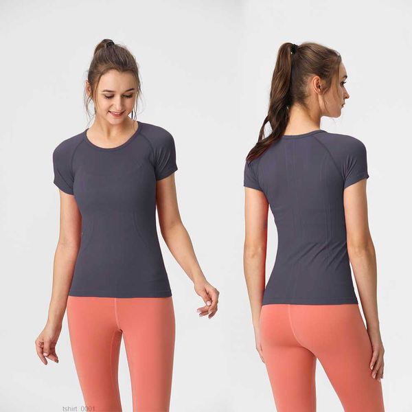 new short-sleeved yoga wear women's slim quick dry breathable high elastic knitting sport lu-yoga outfit 3efo, White
new short-sleeved yoga wear women's slim quick dry breathable high elastic knitting sport lu-yoga outfit 3efo, White