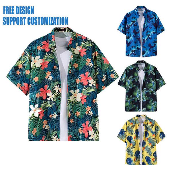 men's casual shirts wholesale design men's summer shirt hawaii beach shirt surfing short sleeve custom printed hawaiian shirt, White;black
men's casual shirts wholesale design men's summer shirt hawaii beach shirt surfing short sleeve custom printed hawaiian shirt, White;black
