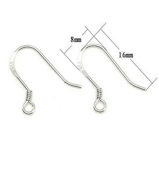 20pcslot 925 sterling silver earring hooks finding for diy craft jewelry 06x8x16mm wp0461732166
20pcslot 925 sterling silver earring hooks finding for diy craft jewelry 06x8x16mm wp0461732166