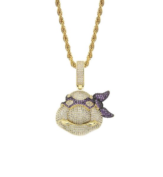 fashionninjie turtles pendant necklaces for men luxury designer mens bling diamond cartoon pendants 18k gold plated hip hop jewel9989643, Silver
fashionninjie turtles pendant necklaces for men luxury designer mens bling diamond cartoon pendants 18k gold plated hip hop jewel9989643, Silver