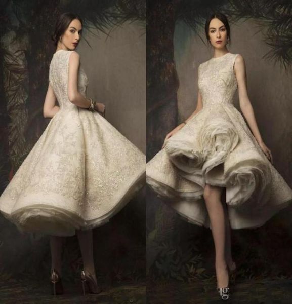 krikor jabotian high low tea leagth bride dresses jewel neck lace vintage sequins short party wedding dress bridal gowns3084296, White
krikor jabotian high low tea leagth bride dresses jewel neck lace vintage sequins short party wedding dress bridal gowns3084296, White