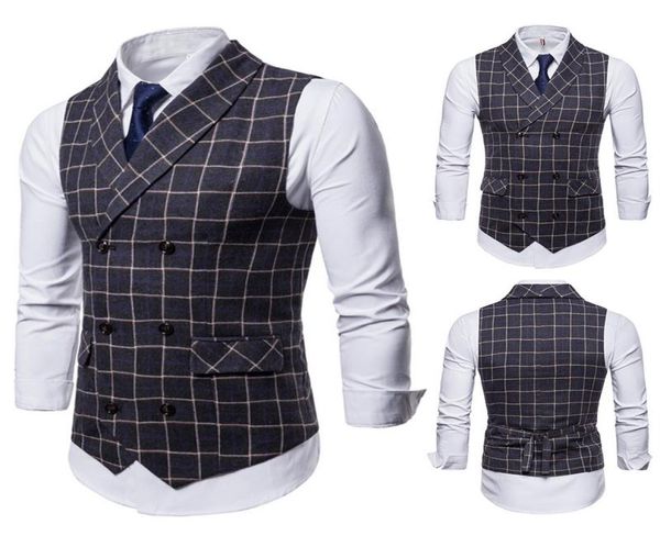 2019 autumn new men039s plaid vest doublebreasted casual fitted waistcoat dark gray coffee yellow black does not include shirt9889974, White;black
2019 autumn new men039s plaid vest doublebreasted casual fitted waistcoat dark gray coffee yellow black does not include shirt9889974, White;black