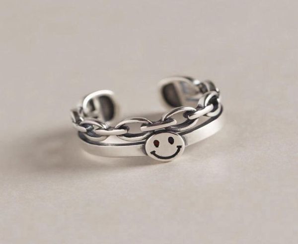 keep smilely face rings simple lucky vintage finger rings for female jewelry color silver link chain party gift punk ring6426711
keep smilely face rings simple lucky vintage finger rings for female jewelry color silver link chain party gift punk ring6426711