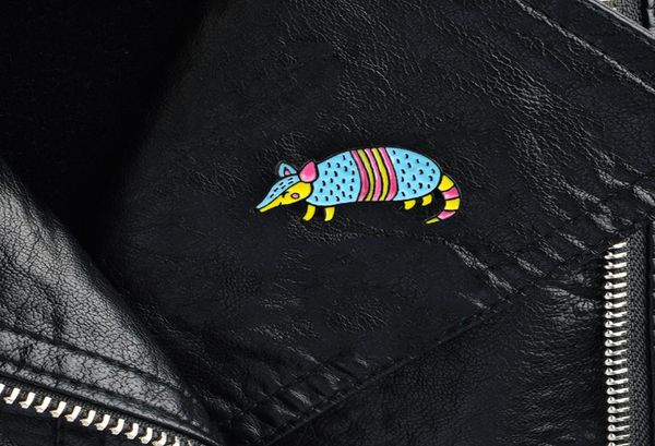 new endangered wild armadillo design oil drop brooch jewelry hard shell color3446566, Gray
new endangered wild armadillo design oil drop brooch jewelry hard shell color3446566, Gray