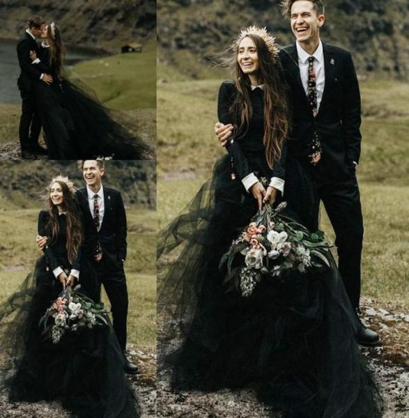 black gothic country wedding dresses mulsim people long sleeve high neck country bridal gowns bohemian bride reception gown6775746, White
black gothic country wedding dresses mulsim people long sleeve high neck country bridal gowns bohemian bride reception gown6775746, White
