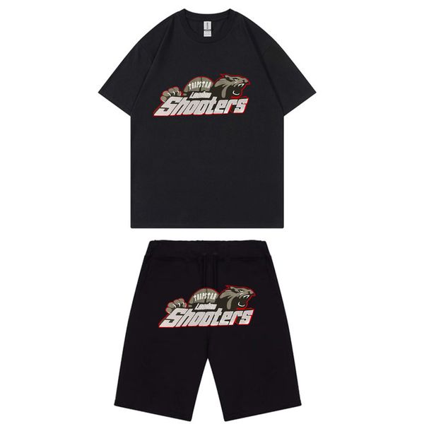 men's tracksuits sets trapstars summer cotton short sleeve tshirtsshorts sweatpants streetwear jogging homme 2 pieces set 2023 230715, Gray
men's tracksuits sets trapstars summer cotton short sleeve tshirtsshorts sweatpants streetwear jogging homme 2 pieces set 2023 230715, Gray