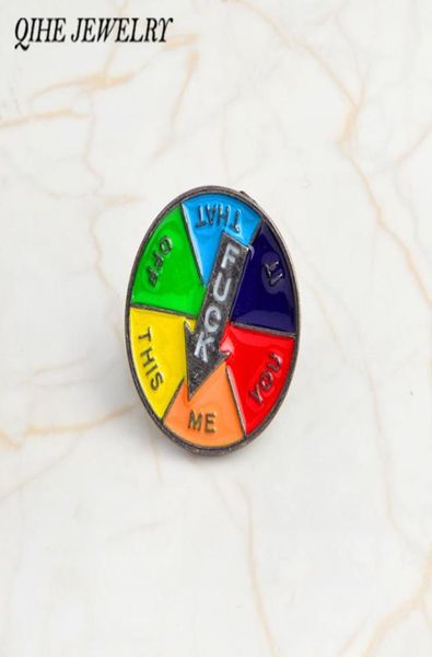 spinning decision enamel brooches pin lapel badges backpack hats funny accessories2734581, Gray
spinning decision enamel brooches pin lapel badges backpack hats funny accessories2734581, Gray