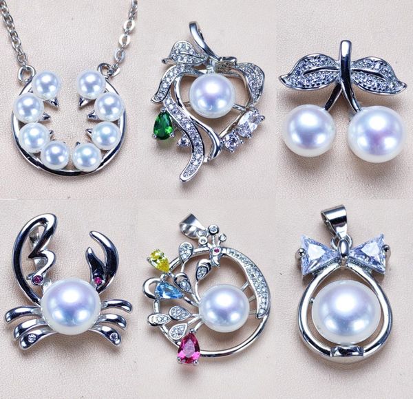 pearl pendant accessories 925 sliver pearl pendant settings 16 styles pearl necklace for women girl fashion jewelry diy wedding gi1553497, Slivery;crystal
pearl pendant accessories 925 sliver pearl pendant settings 16 styles pearl necklace for women girl fashion jewelry diy wedding gi1553497, Slivery;crystal