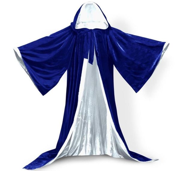 long sleeves velvet hooded cloak wedding cape halloween wicca christmas hooded bridal cape burgundy velvet christmas halloween par3901109, White
long sleeves velvet hooded cloak wedding cape halloween wicca christmas hooded bridal cape burgundy velvet christmas halloween par3901109, White