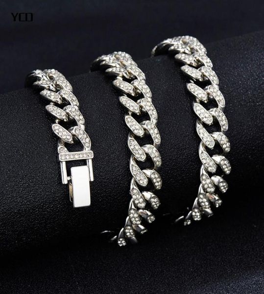 chains ycd men women hip hop iced out bling chain necklace punk 13mm miami cuban bracelet fashion charm jewelry7536242, Silver
chains ycd men women hip hop iced out bling chain necklace punk 13mm miami cuban bracelet fashion charm jewelry7536242, Silver