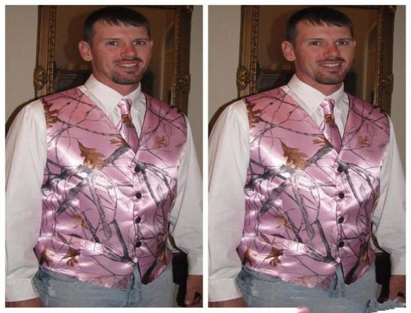 new pink camo men vests with tie camouflage groom groomsman vest satin custom formal wedding vests country groom vests3922471, Black
new pink camo men vests with tie camouflage groom groomsman vest satin custom formal wedding vests country groom vests3922471, Black