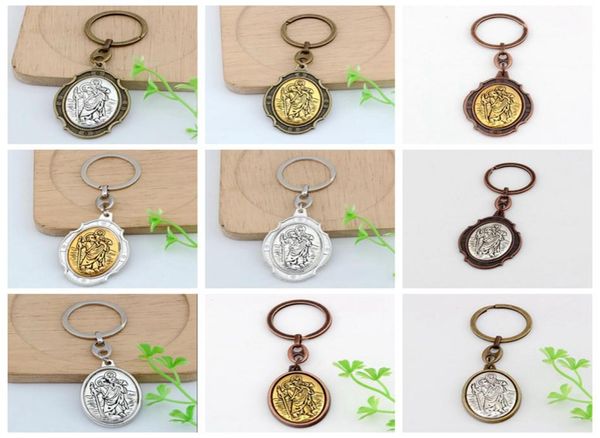 12pcs st chriser key rings medal the automobile2 inch large automobile travel protection keychain8281201, Slivery;golden
12pcs st chriser key rings medal the automobile2 inch large automobile travel protection keychain8281201, Slivery;golden