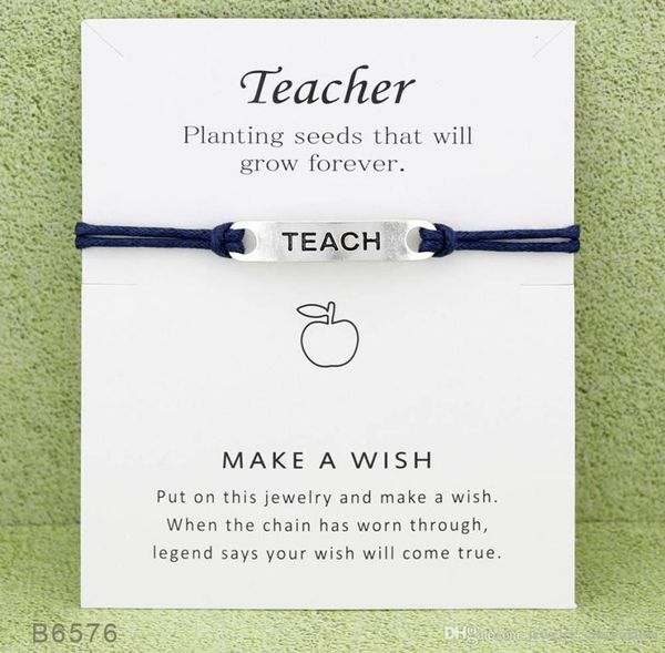 10pcslot silver tone teach charm bracelets bangles for women girls teacher adjustable friendship statement jewelry with card5821718, Golden;silver
10pcslot silver tone teach charm bracelets bangles for women girls teacher adjustable friendship statement jewelry with card5821718, Golden;silver