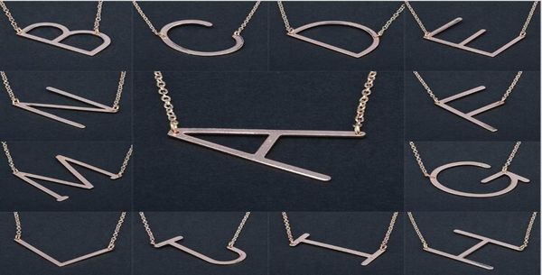 new fashion women letter pendant necklace az letter name initial gold silver plated stainless steel necklace pendant for women be2721125
new fashion women letter pendant necklace az letter name initial gold silver plated stainless steel necklace pendant for women be2721125