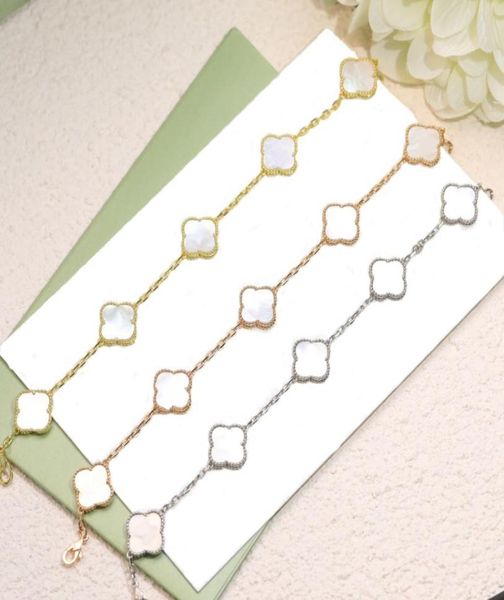 4a lady designer charm clover bracelets designer bangles jewelry dance party women superior quality4741522, Golden;silver
4a lady designer charm clover bracelets designer bangles jewelry dance party women superior quality4741522, Golden;silver
