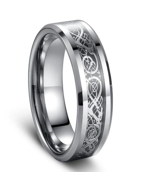 siver dragon inlay tungsten carbide ring punk style fashion jewelry traditional culture dragon ring 8mm wide s for couples america2414056, Silver
siver dragon inlay tungsten carbide ring punk style fashion jewelry traditional culture dragon ring 8mm wide s for couples america2414056, Silver