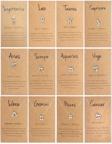 12 zodiac necklaces with gift card constellation sign pendant silver gold chains necklace for men women fashion jewelry whole5422636
12 zodiac necklaces with gift card constellation sign pendant silver gold chains necklace for men women fashion jewelry whole5422636