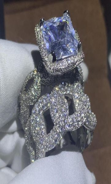wedding rings hip hop 2021 vintage fashion jewelry 925 sterling silver pave white clear cz women bridal ring set gift8866765, Slivery;golden
wedding rings hip hop 2021 vintage fashion jewelry 925 sterling silver pave white clear cz women bridal ring set gift8866765, Slivery;golden