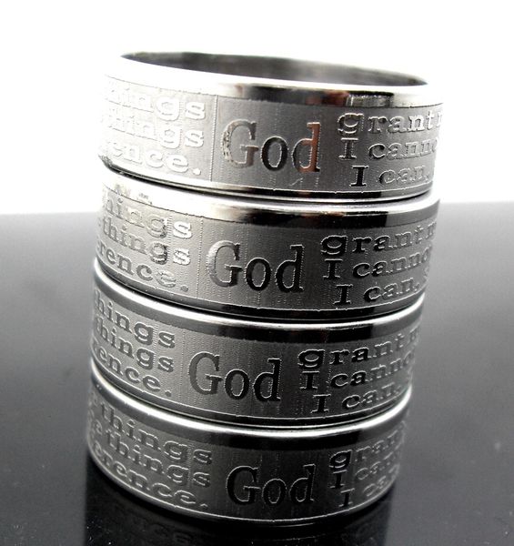 wedding rings wholesale 100pcs etched english serenity prayer bible stainless steel rings god grant me jesus jewelry lots 230717, Slivery;golden
wedding rings wholesale 100pcs etched english serenity prayer bible stainless steel rings god grant me jesus jewelry lots 230717, Slivery;golden