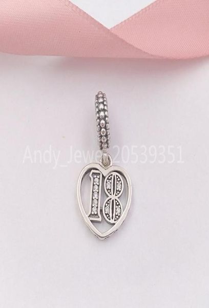 andy jewel 925 sterling silver beads 18 years of love pendant charm charms fits european style jewelry bracelets & necklace 797262cz2865138, Black
andy jewel 925 sterling silver beads 18 years of love pendant charm charms fits european style jewelry bracelets & necklace 797262cz2865138, Black