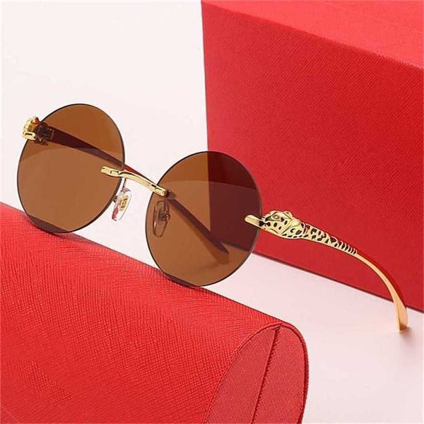 sunglasses 2023 designer new rimless round men's and women's leopard head paint legs personalized fashion glasseskajia new, White;black
sunglasses 2023 designer new rimless round men's and women's leopard head paint legs personalized fashion glasseskajia new, White;black