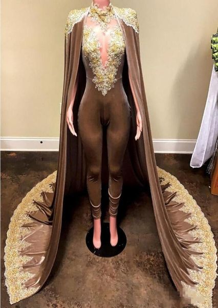 new velvet jumpsuits evening dresses with detachable cloak prom gowns pants for women plus size lace applique formal party dress9722197, Black;red
new velvet jumpsuits evening dresses with detachable cloak prom gowns pants for women plus size lace applique formal party dress9722197, Black;red
