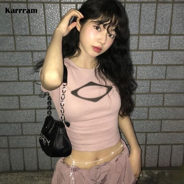women's t-shirt karrram grunge aesthetics crop short sleeve y2k graphic t shirt fairycore print slim tshirt chic korean fashion street, White
women's t-shirt karrram grunge aesthetics crop short sleeve y2k graphic t shirt fairycore print slim tshirt chic korean fashion street, White