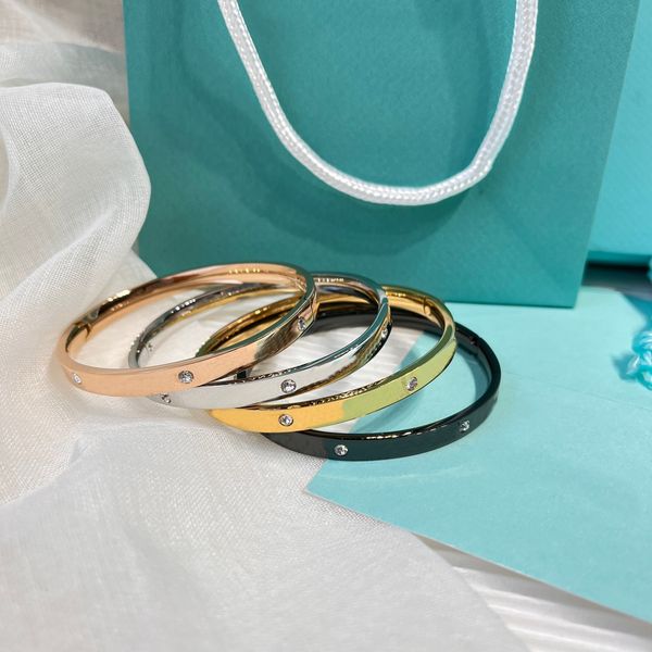 premium brand jewelry bangle man women luxury bangle classic design engrave the letter diamond bracelet designer selected girl gift love wil, Black
premium brand jewelry bangle man women luxury bangle classic design engrave the letter diamond bracelet designer selected girl gift love wil, Black