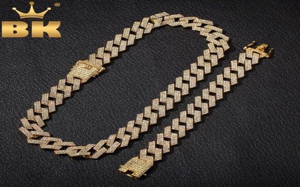 the bling king 20mm miami prong cuban chain neba 3 row full iced out rhinestones necklace bracelet mens hiphop jewelry set5553505, Silver
the bling king 20mm miami prong cuban chain neba 3 row full iced out rhinestones necklace bracelet mens hiphop jewelry set5553505, Silver