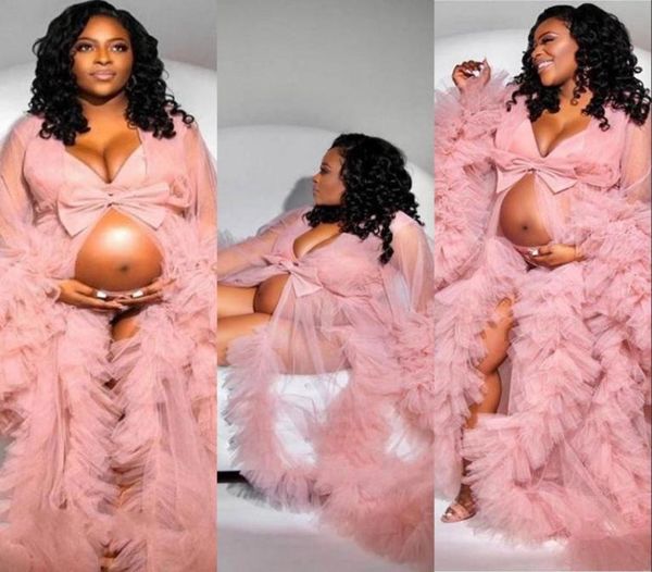 2021 ruffles pink tulle kimono women prom dresses robe for poshoot puffy sleeves evening gowns african cape cloak maternit8565611, Black
2021 ruffles pink tulle kimono women prom dresses robe for poshoot puffy sleeves evening gowns african cape cloak maternit8565611, Black